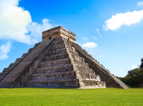 Chichen Itza Ruinen besucht auf der geführten Tour ab Merida
