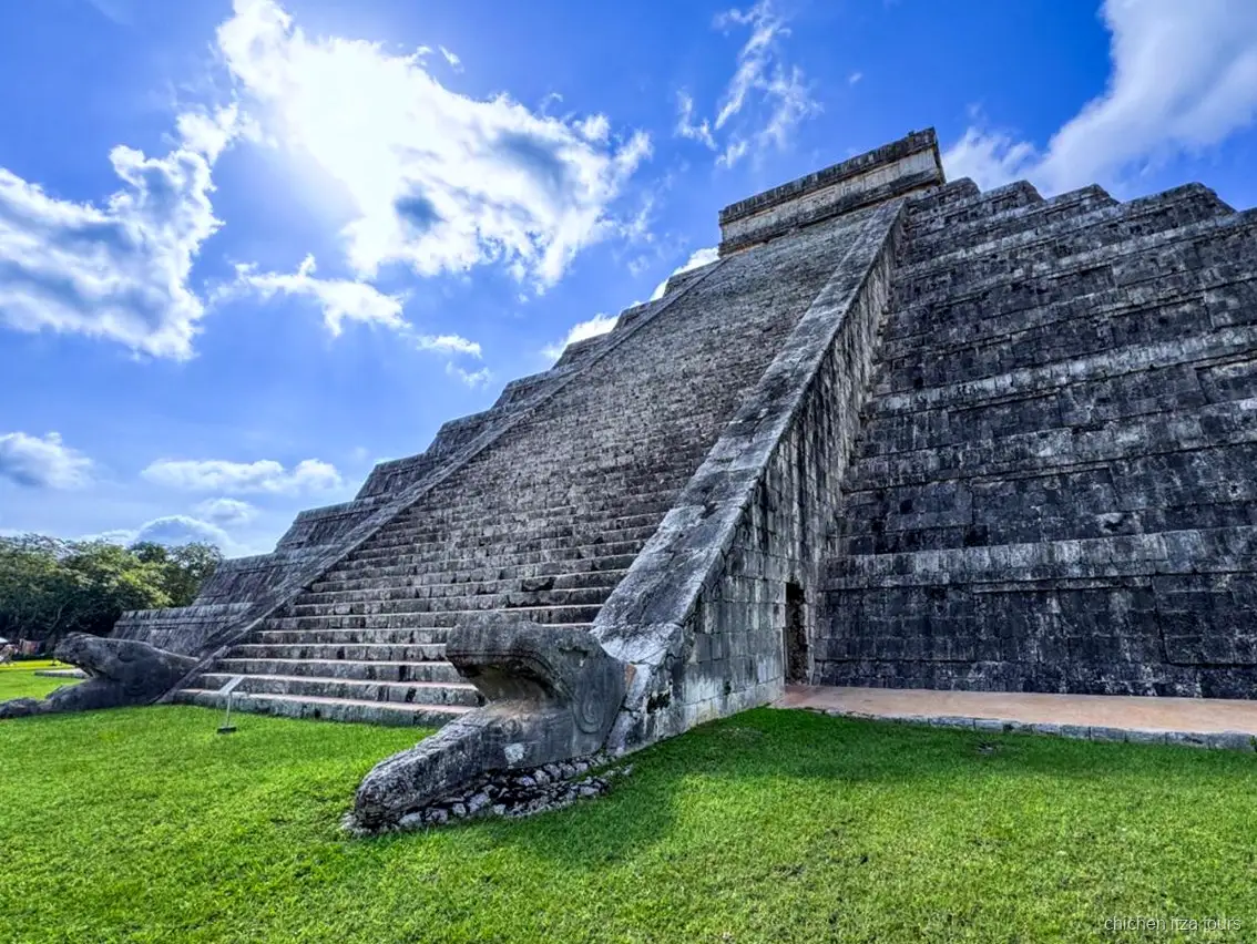 Sacred Cenote stop on the Chichen Itza on-site guided tour