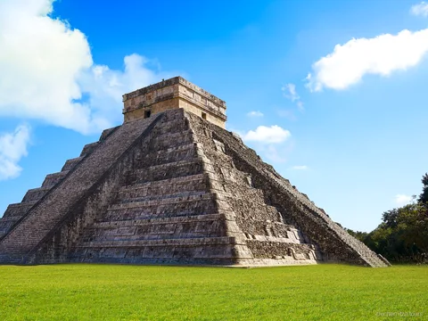 Chichen Itza ruins visited on the guided tour from Merida